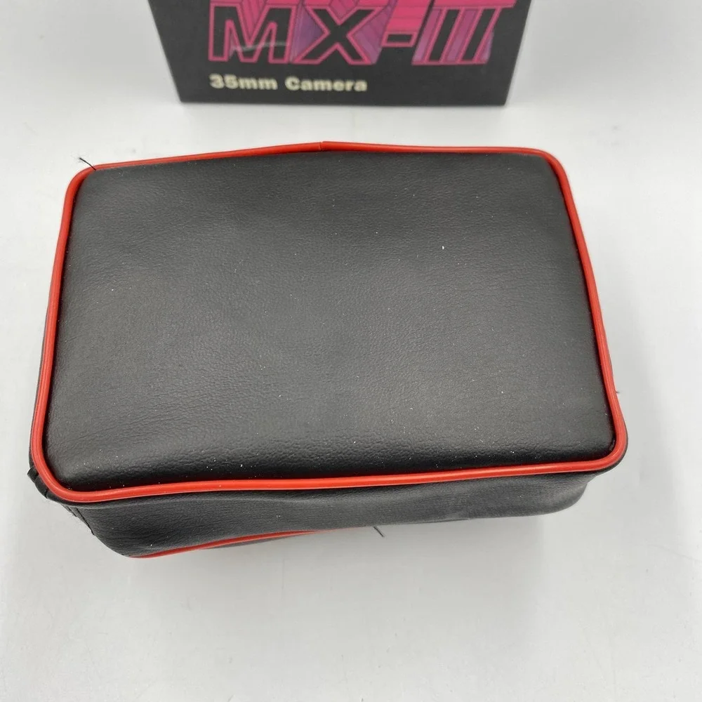 Capital MX-III 35mm Film Camera Brand New Open‎ Box with Case Hot Shoe Strap